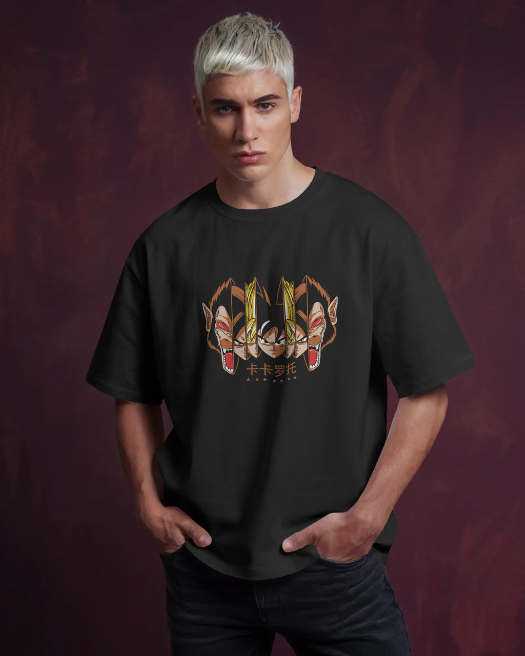 Dragon Ball Z – Epic Oversized Anime Fan Tee